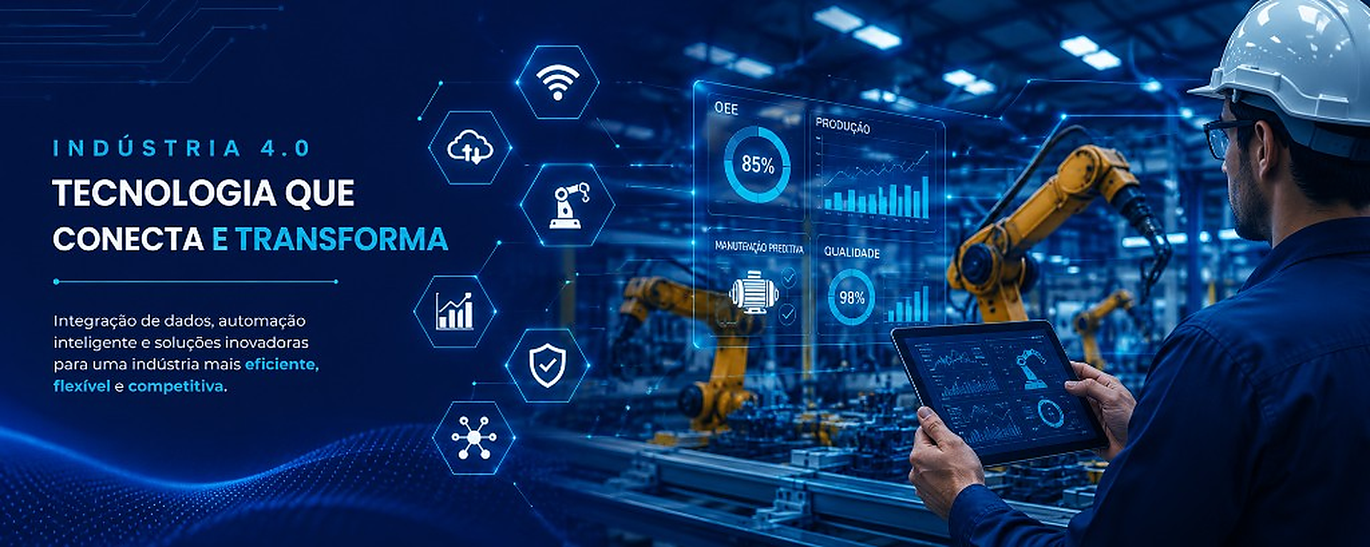 Indústria 4.0 — Tecnologia que conecta e transforma